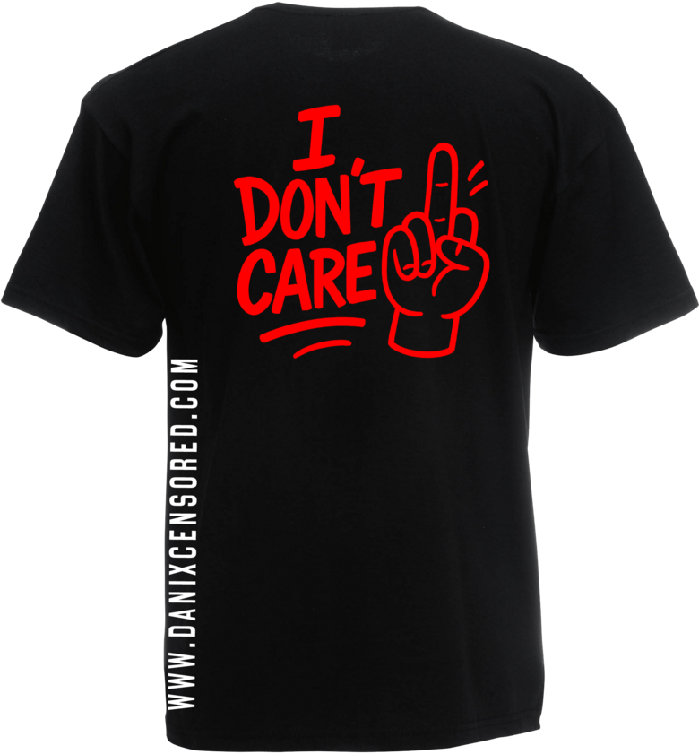 Tshirt I don't care
